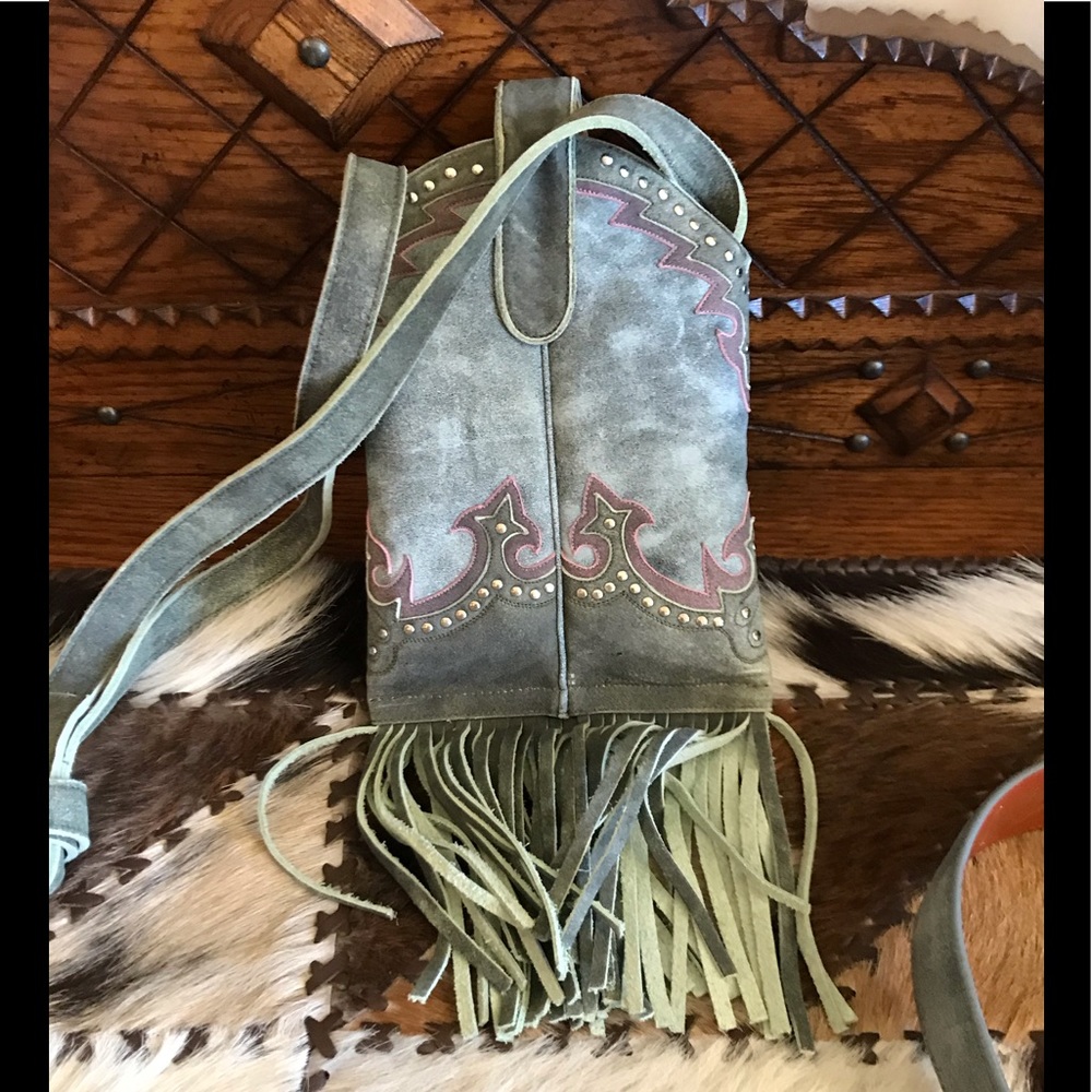 RARE VINTAGE WOT THE OLD
GRINGO BOOT BAG - Picture 3 of 3